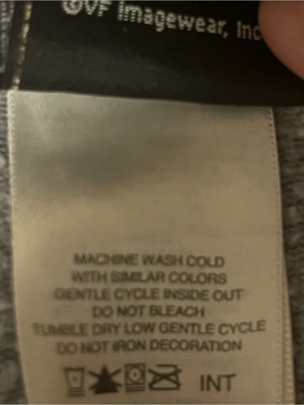 Harley-Davidson Vintage-Wash Lightweight Gray Zip Hoodie Logo & logo tab, 2X